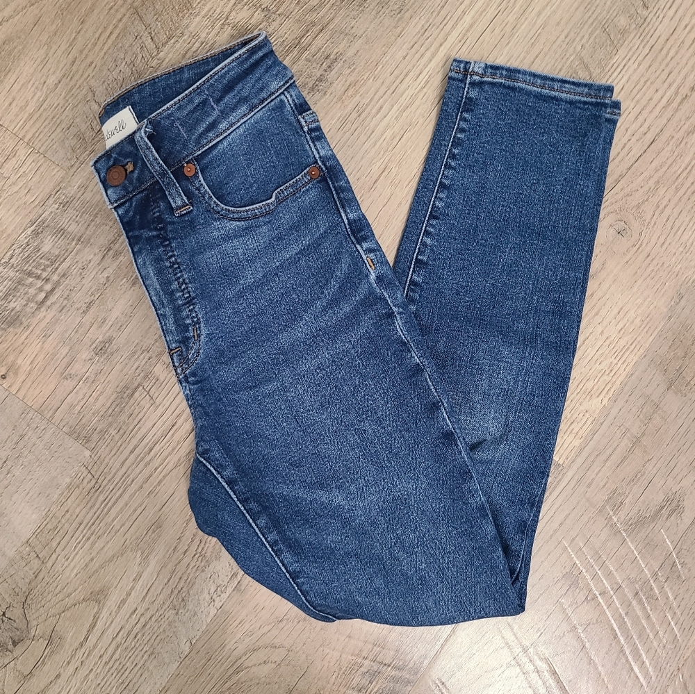Madewell Petite Curvy High-Rise Skinny Jeans